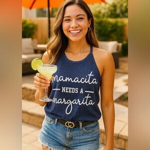 Mamacita Needs A Margarita Sleeveless Shirt